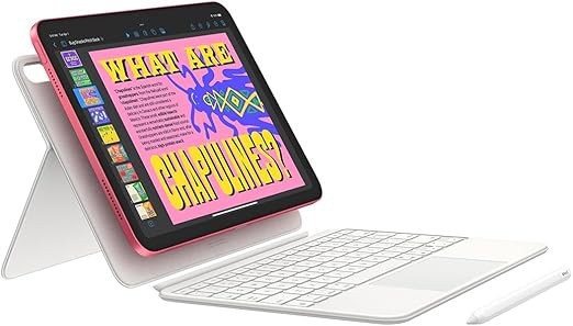 Apple iPad 11-inch: A16 chip, 11-inch Model, Liquid Retina Display, 128GB, Wi-Fi 6, 12MP Front/12MP Back Camera, Touch ID, All-Day Battery Life — Silver